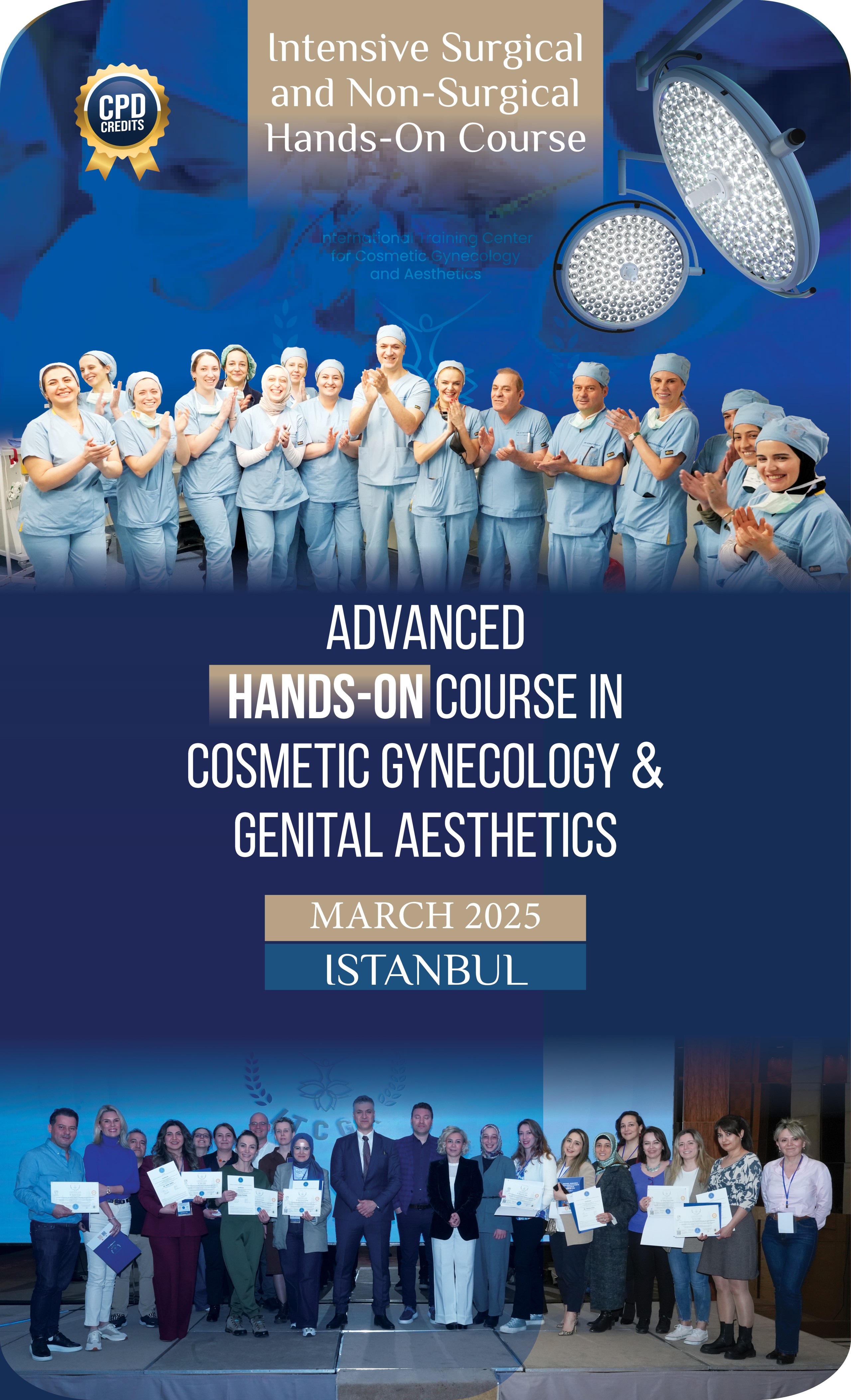 Advanced Hands-on Course in Cosmetic Gynecology & Genital Aesthetics March 2025 İstanbul