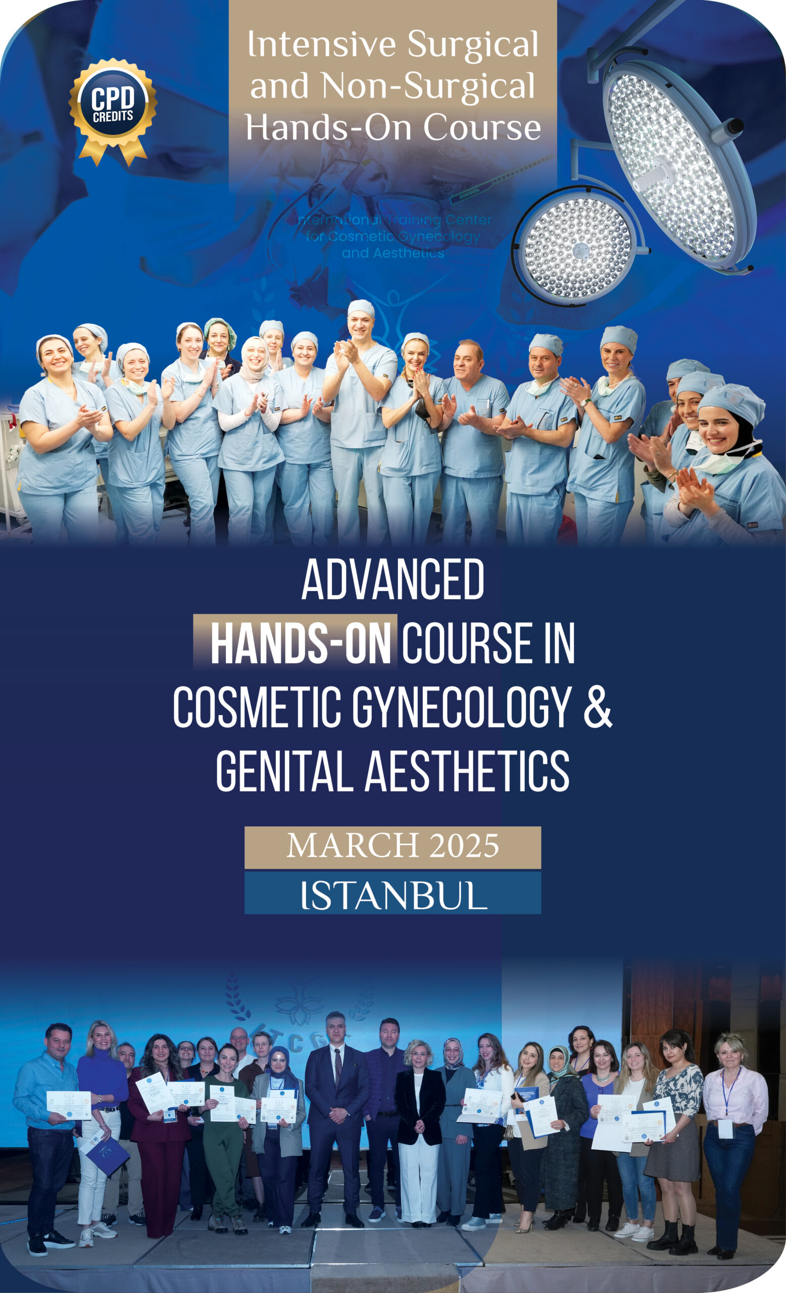 Advanced Hands-On Course in Cosmetic Gynecology & Genital Aesthetics — March 2025, Istanbul