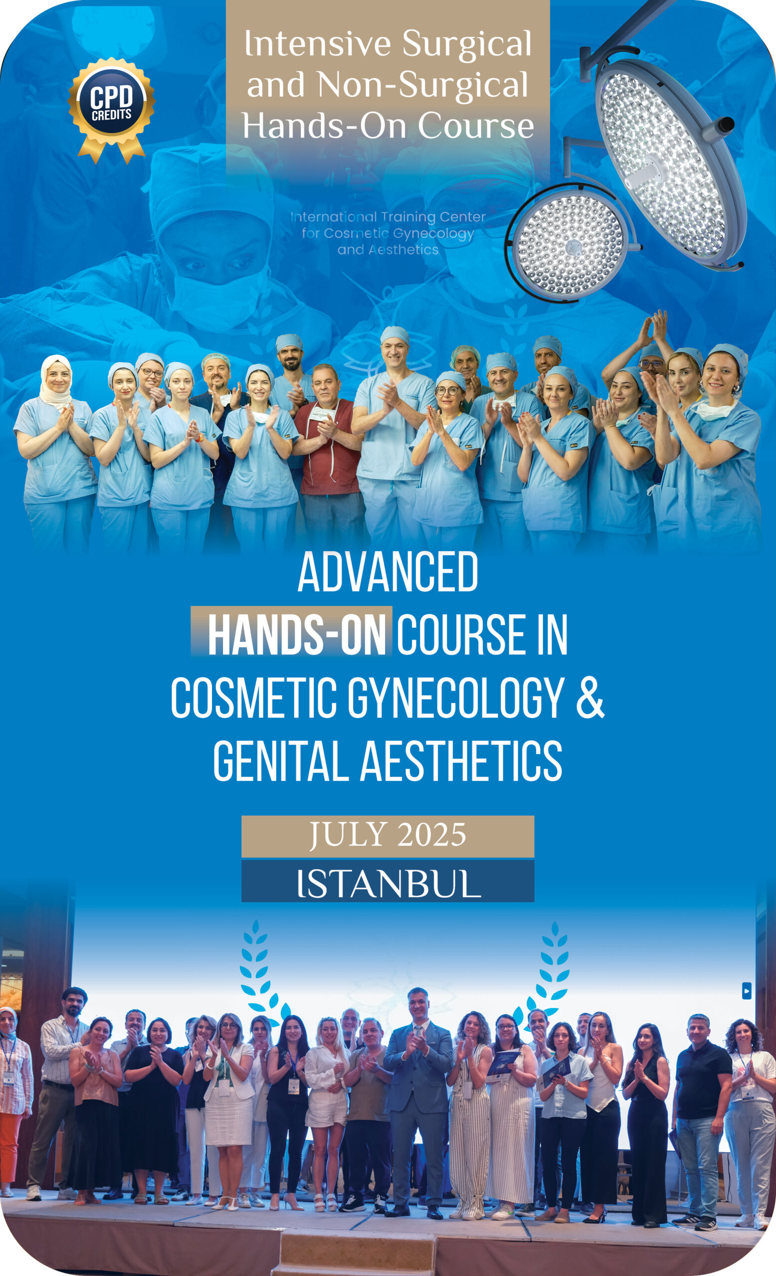 Advanced Hands-On Course in Cosmetic Gynecology & Genital Aesthetics — July 2025, Istanbul